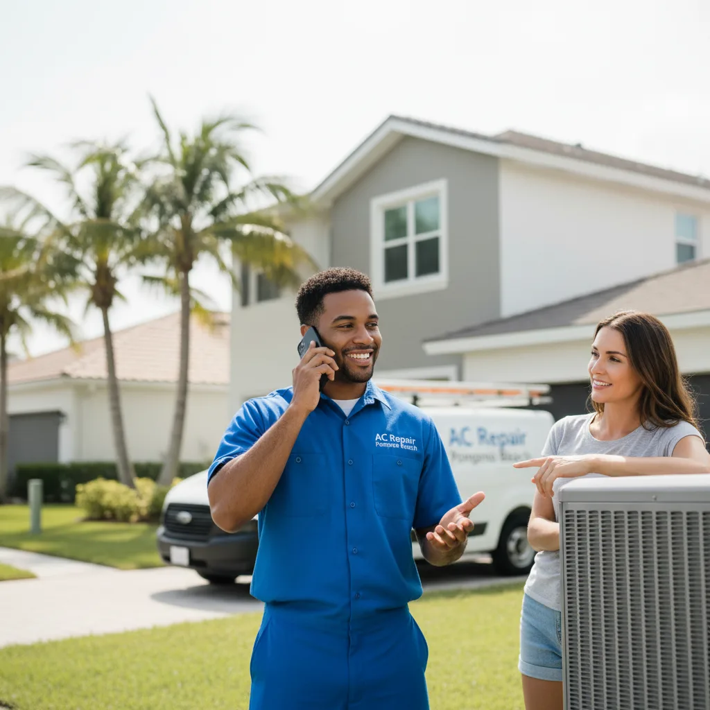 AC Repair Pompano Beach customer support in Lesage